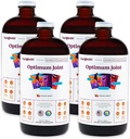 LIQUIDHEALTH Suporte conjunto ideal Multivitamina líquida com glucosamina, condroitina, HSH, ácido hialurônico - Aumentar a mobilidade, conforto conjunto, para corredores e atletas - Made in USA, Vegan (4 Pack)