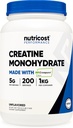 Creapure Nutricost® Creatina Monohidrato pó 1KG