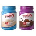Pacote de Premier Protein 100% Whey Powder Tubs, Chocolate Milkshake + Baunilha Milkshake