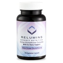 Reluminas Advance White Active Glutation Complex - Dose máxima 900mg Glutationa com 6X Boosters, ALA & NAC - Anti-Aging Skin Brightening Supplement - 60 Cápsulas Vegetarianas (30 Servings)