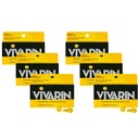 Vivarin, Pills de cafeína, 200mg de cafeína por dose, Ajuda com segurança e eficácia a ficar acordado, Sem açúcar, calorias ou ingredientes ocultos, Suplemento de energia, 16 comprimidos (6 embalagem)