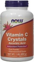 Agora Alimentos Cristais de vitamina C, 1 lbs