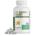 Bronson St. John's Wort 700 MG por Servindo Hypericum Perforatum Suporta um humor positivo - Não-GMO, 90 Cápsulas Vegetarianas