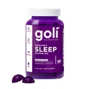 Goli Dreamy Sleep Gummy - 60 Contagem - Melatonina, Vitamina D, Magnésio, e extrato de bálsamo de limão - Gelatina-livre, Sem glúten, Vegan & Não-GMO