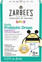 Gotas Probióticas do Bebê de Zarbee, Digestivo diário + suporte imunológico, Recém-nascidos & Up, 0,27 Fl Oz