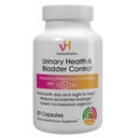 vH essencial Saúde urinária & Controle de bexiga, Extrato de cranberry, Prebióticos e Probióticos, Suporte à saúde feminino de 24 horas, Reduz vazamento ocasional, Suporta Saúde vaginal, 60 Cápsulas