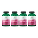 Swanson Cranberry - Suporta a saúde do trato urinário, controle da bexiga e promove a função saudável do rim - Suplemento feito com 20:1 Cranberry Juice Concentrate - (180 Softgels) 4 Pack
