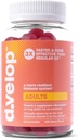 d.velop pastilhas de vitamina D para adultos - 1200 UI, 10 mcg – pastilhas de vitamina D3 de alta potência - suporte imunológico, saúde óssea e cardíaca - 3X mais rápido e mais eficaz - nova fórmula, Wild Berry Flavor 60 contagem