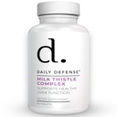 Puro suplemento de ervas de cardo de leite - 450mg extrato de cardo de leite para fígado Detox e suplemento de suporte de fígado - Vegan suplementos dietéticos para mulheres e homens, 60 comprimidos