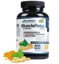 Natural Night-Time Support Muscle Relax PM - Mais de 2.300 Milligrams Força - Fácil Night Time Cápsulas de descanso Suporte com Magnésio, Ashwaganha, Valeriana, Paixão Flor