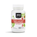 365 por mercado inteiro de alimentos, Hawthorn padronizado + mistura completa de espectro, Suporte cardíaco, Cápsulas Vegan, 60 Contagem