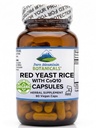 Pure Mountain Botanicals Red Levedura Arroz com CoQ10 90 Kosher Vegan Cápsulas Agora com 600mg Orgânica Red Rice Levedo Plus Co Q 10