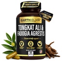 Terra Elixir Fadogia Agrestis & Tongkat Ali para homens e mulheres – Suplemento de testosterona natural para homens - Made in USA & 3rd Party Tested – Força, Energia & Vitalidade - Longjack – Fornecimento de 3 meses