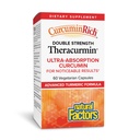 Factores Naturais, CurcuminRich dupla força Theracurmin, 60 mg, apenas 1 cápsula diária, Formulado para Absorção Superior, 60 contagem (Pacote de 1)
