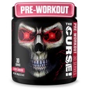 JNX SPORTS A Maldição! Pó pré-treino para homens e mulheres, cafeína, beta-alanina, creatina, L-citrulina, 30 Servings, limão de cereja sabor – aumentar a energia, força e foco
