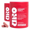 O Positiv URO Suplemento de Saúde Urinário para Mulheres, 60 Contagem (Pacote de 2) - Apoio urinário Vitaminas com Pacran Extrato de Amora Completo, D-Mannose, & Vitamina C - Vegan & Gluten-Free