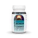 FONTE NATURAIS Picolinato de Crómio 200 Mcg Comprimido, 240 Contagem