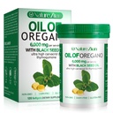 Óleo de Orégano Softgel - Óleo Orgânico de Orégano com Sementes Negras - 2 em 1, 120 Contagem