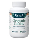 Padrão bem-estar Alho Odorless orgânico – 1000mg – Imune, Circulatory & Heart Health Support – Não-GMO & Gluten Grátis – 30 Cápsulas Vegan