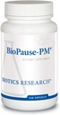 Biotics Research BioPause PM Night Time Apoio Menopausal Equilíbrio Hormonal, Cohosh Preto, Balm Limão, Passionflower, Promove Relaxamento e Calmo, Regula Ritmos Circadianos, Sono Regularmente 120Caps