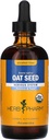 Herb Pharm certificado Glicerite de semente de aveia livre de álcool orgânico para suporte do sistema nervoso - 4 Onça