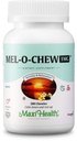 Maxi Saúde 1mg Melatonina Mastigables – Adultos & Crianças Melatonina para encorajar o sono natural – Não-Habit formando Kosher Sleep Supplement com Enzymax para suporte de ação rápida (200 unidades)