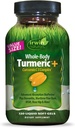 Irwin Naturals Integral Turmeric + Curcumin C3 Complex - 120 Liquid Soft-Gels - com Boswellia, Maritime Pine Bark, HSH & Rose Hip