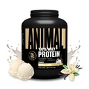 Animal 100% Whey Protein Powder – Whey Blend para pré-treino ou pós-treino, recuperação, ou uma substituição de refeição de proteína de açúcar a qualquer momento baixa com BCAA ramificado cadeia aminoácidos – Baunilha, 4 lb