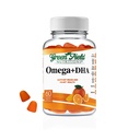 Greenfield Nutrições Halal Omega 3 chicletes mastigáveis com DHA para adultos - 60 goma Halal Vitaminas, Suporta o cérebro, coração e sistema imunológico - Vegan, Não-GMO Gluten-Free Gelatin-Free Halal Vitamina