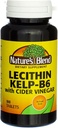 Mistura de Lecitina da Natureza Kelp-B6 com Cider Vinagre 100 Tabs (Modelo: 079854600704)