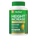 Cápsulas PRETANT-Growth para crescer mais alto - Aumento de altura Maximizer com cálcio para a força óssea -Natural Get Taller Suplemento - Dietary Edible Healthcare Fitness