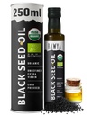 RAWYA Black Seed Oil - USDA Organic Certified - Cold Pressed - 8.4 Fl oz - Extra Virgin - Turkey Black Cumin Seed - Premium Nigella Sativa com Thymoquinone - Kalonji - Non-GMO, Gluten-Free - Nutritional Supplements - Extra Strong Taste