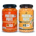 Twin Peaks Low Carb, Keto Friendly Protein Puffs, 1 Jarro Alho Parmesão flavor Puffs + 1 Jarro Nacho Cheese Flavor Puffs