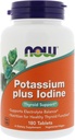 NOW Potássio Plus Iodo, 180 Comprimidos (Pacote de 2)