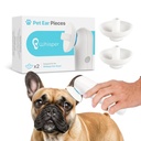Whisper Pet Ear Pieces Orelha Secador de Orelha Remove Water, Dog Ear Infection Treatment, Dog Ear Cleaner, Alternative to Dog Ear Wipes .