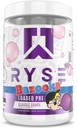 RYSE Carregado pré-treino em pó - Bazooka Grape - Pré-treino diário para homens e mulheres com 390mg de cafeína, Beta Alanine, e Citrulina para bomba, foco e energia - 30 Servings