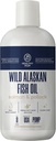 Óleo de salmão selvagem do Alasca para cães com Pollock - 8 onças de Pollock e óleo de salmão, Omega 3, EPA, e DHA - Cães Pele e casaco Suplemento - Made in USA