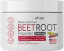 Raiz de beterraba em pó - Óxido nítrico Boost e saúde do coração - Não-GMO Suplemento Superalimentar - Natural Berry Mix Sabor, 30 Servings
