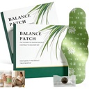 2 Caixas Balance Patch, Japanese Fibrilador Estômago Patch com Ingredientes Baseados em Plantas, Promove Conforto Abdominal, Não Irritante e Confortável, Fácil Uso Tópico (10 Patches)
