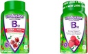 Vitafusion Vitamina B12 Vitaminas Gummy para apoio ao metabolismo energético, cereja e framboesa flavored, América Número 1 marca, 90 e 60 contagem