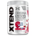 Xtend original BCAA pó, 7g BCAAs e 2,5g L-Glutamina para a recuperação muscular Hidratação e músculo magro, açúcar livre intra e pós de treino Beber com eletrólitos, Cherry Airheads, 30 Servings