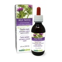 Naturalma Milk Thistle (Silybum marianum) Frutas e ervas sem álcool Tintura - 4 fl oz Extrato líquido em gotas - Suplemento de ervas - Vegan