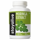 STAY ALIVE Moringa Cápsulas 1000mg, 20:1 Extract, 120 comprimidos, Verde Superfood com força extra, 100% puro Oleifera Folha em pó, 2 meses de fornecimento, tudo natural, sem OGM e sem glúten Suplemento Moringa