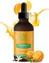 Vitamina C líquido orgânico gotas - Suplemento de suporte imunológico - Vegan - Made in USA - 4 oz - conveniente - saborosa