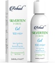 Reboot Silverten Forte - Antimicrobial Silver Wound Care Gel - 3.4 oz - Alívio de primeiros socorros rápido para queimaduras, coceira e cicatrizes - Refrigeração, calmante e revitalizante - seguro para crianças e animais de estimação