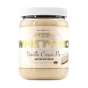 Aço Suplementos Whey-Pro 100% Puro Whey Protein Powder para homens e mulheres Torta de creme de baunilha Rendimento muscular e recuperação muscular Lean Livre de glúten de 1,65 lbs BCAA 5g Não-GMO