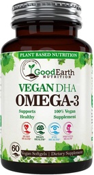 Óleo de algas - Vegan DHA Omega 3 Suplementos de óleo de peixe - Brain Booster, suplemento e vitamina pré-natal -fornece saudável coração e apoio imunológico - Suplemento de algas arrotos - 60 Mini peixes Softgels