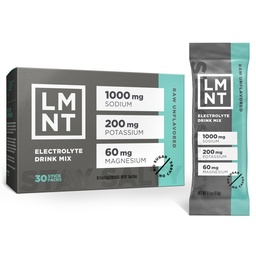Eletrólitos de açúcar zero LMNT - Puro sal não aromatizado