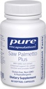 Encapsulamentos puros Saw Palmetto Plus com Extrato de Raiz Nettle para apoiar a função urinária