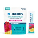 Líquido I.V.® Hydration Multiplier Sugar-free - Limonada de framboesa □ Mistura de bebida em pó de eletrólito 1 Pack (14 Servings)